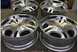 鍛造鋁合金輪轂生產工藝步驟過程